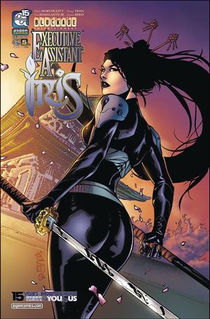 Executive Assistant: Iris (2018) issue 5-B Giuseppe Cafaro Cover