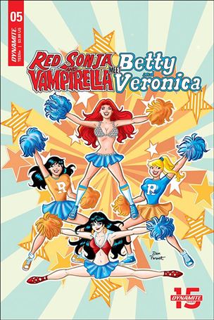 Red Sonja and Vampirella Meet Betty and Veronica issue 5-D Dan Parent Cover