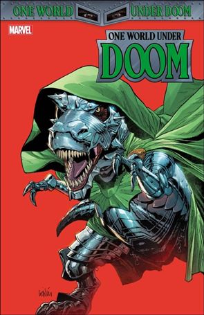One World Under Doom issue 2-D Leinil Francis Yu Doomasaur Cover