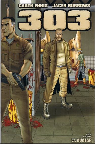 Garth Ennis' 303 issue 5-B Wraparound Cover