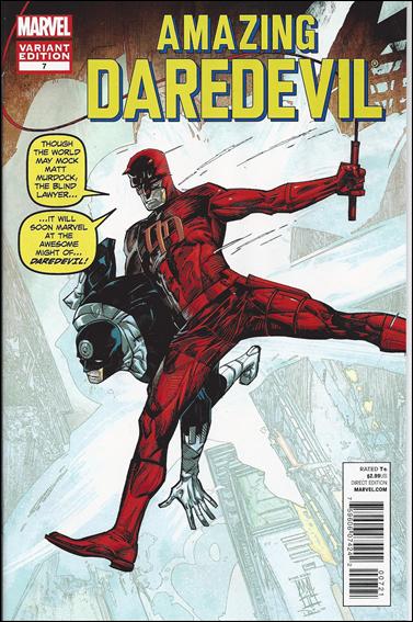 Daredevil (2011) issue 7-B Alex Maleev 1:50 Marvel 50th Anniversary Cover