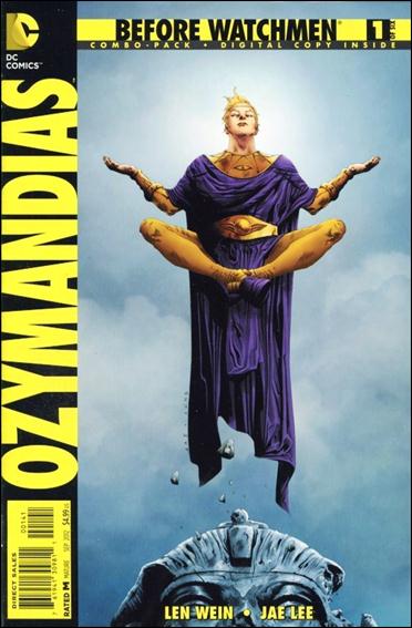 Before Watchmen: Ozymandias issue 1-C Unbagged Jae Lee Blue Cover Combo Pack