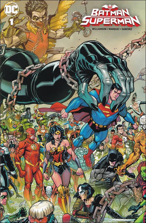 Batman/Superman (2019) issue 1-S Convention Wraparound Cover