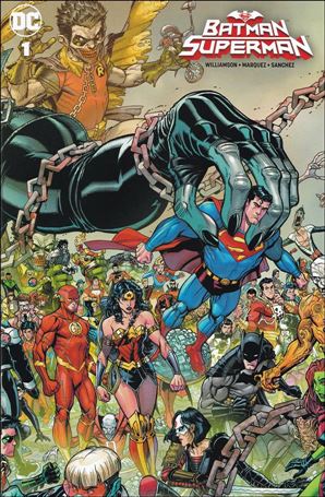 Batman/Superman (2019) issue 1-S Convention Wraparound Cover