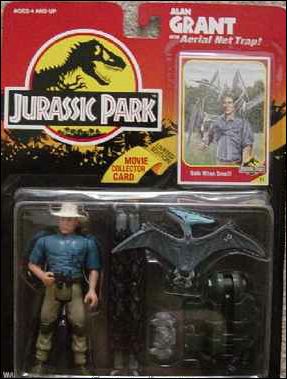 Jurassic Park (Movie) Action Figures figure 1 Alan Grant (Aerial Net)