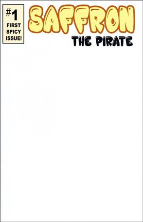 Saffron the Pirate issue 1-L Blank Sketch Cover