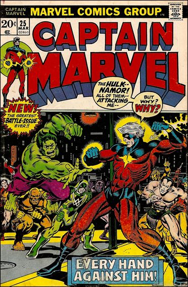 Captain Marvel (1968) issue 25