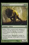 Magic the Gathering: New Phyrexia card 121 Spinebiter