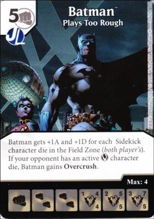 DC Comics Dice Masters Harley Quinn card 3 Batman: Plays Too Rough