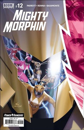 Mighty Morphin issue 12 InHyuk Lee Cover