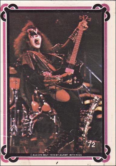 Kiss Series 2 (Base Set) card 72 Gene Simmons