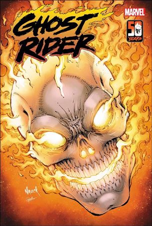 Ghost Rider (2022) issue 1-B Todd Nauck Marvel Headshot Cover