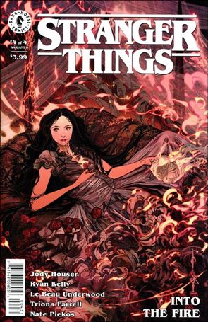Stranger Things: Into the Fire issue 4-B Evan Cagle Cover