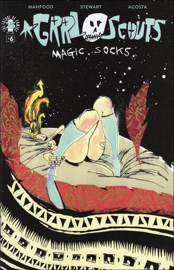 Grrl Scouts: Magic Socks issue 6 Jim Mahfood Cover