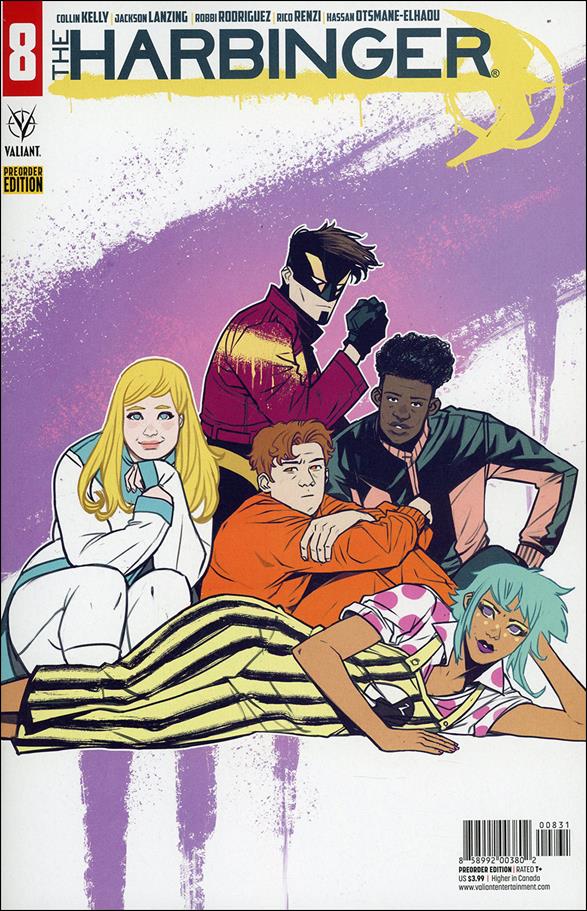 Harbinger (2021) issue 8-C Caspar Wijngaard Pre Order Edition Cover