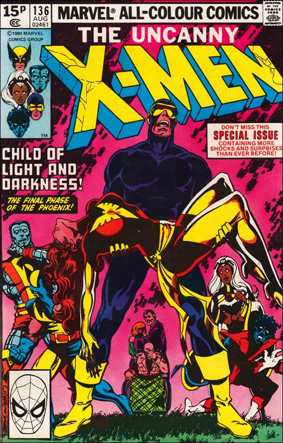 X-Men (1963) issue 136-B UK Price Cover