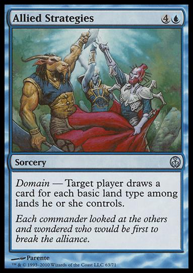 Magic the Gathering: Duel Decks: Phyrexia vs. the Coalition (Base Set) card 63 Allied Strategies