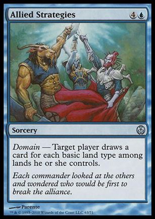 Magic the Gathering: Duel Decks: Phyrexia vs. the Coalition (Base Set) card 63 Allied Strategies