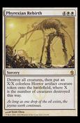 Magic the Gathering: Mirrodin Besieged (Base Set) card 15 Phyrexian Rebirth