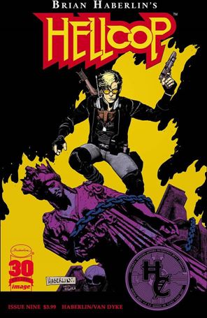 Hellcop (2021) issue 9 Hellboy Homage Cover
