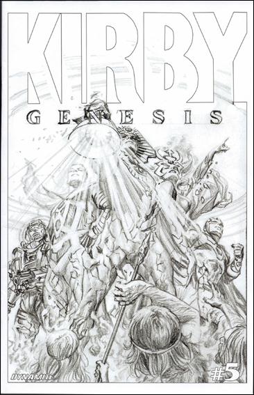 Kirby: Genesis issue 5-D Alex Ross Sketch Cover