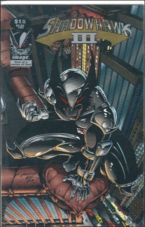 ShadowHawk III issue 1-B Gold Foil Cover