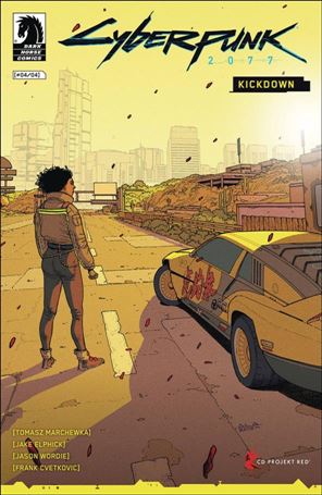 Cyberpunk 2077: Kickdown issue 4-C André Lima Araújo Cover