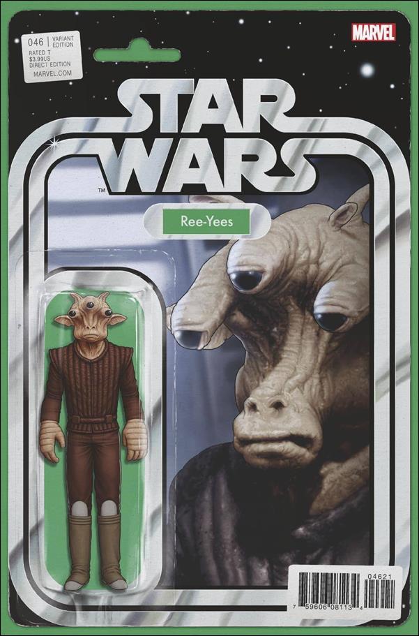 Star Wars (2015) issue 46-C John Tyler Christopher Action Figure Cover