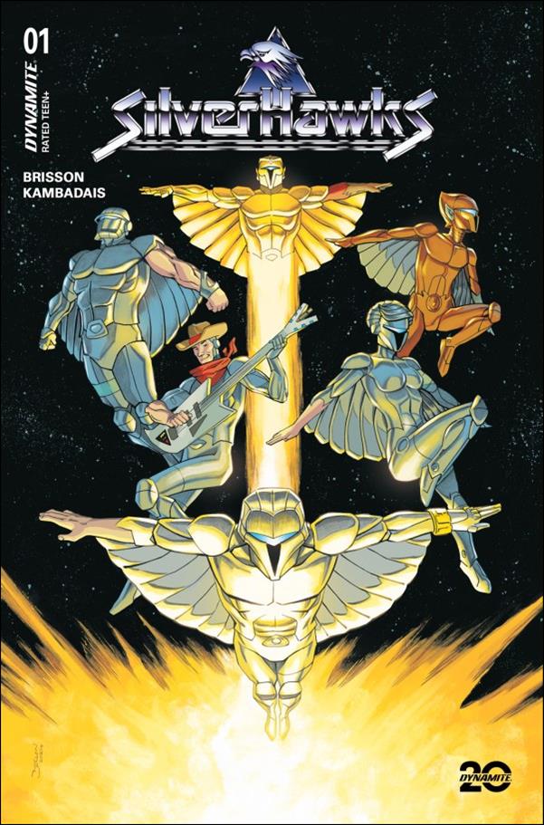 Silverhawks (2025) issue 1-E Declan Shalvey Cover