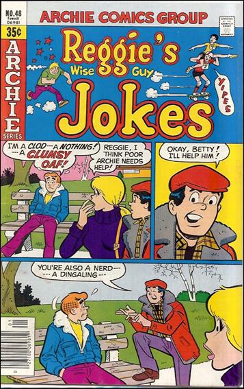 Reggie's Wise Guy Jokes issue 48
