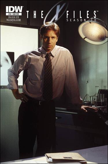 X-Files: Season 10 issue 19-B Subscription Photo Cover