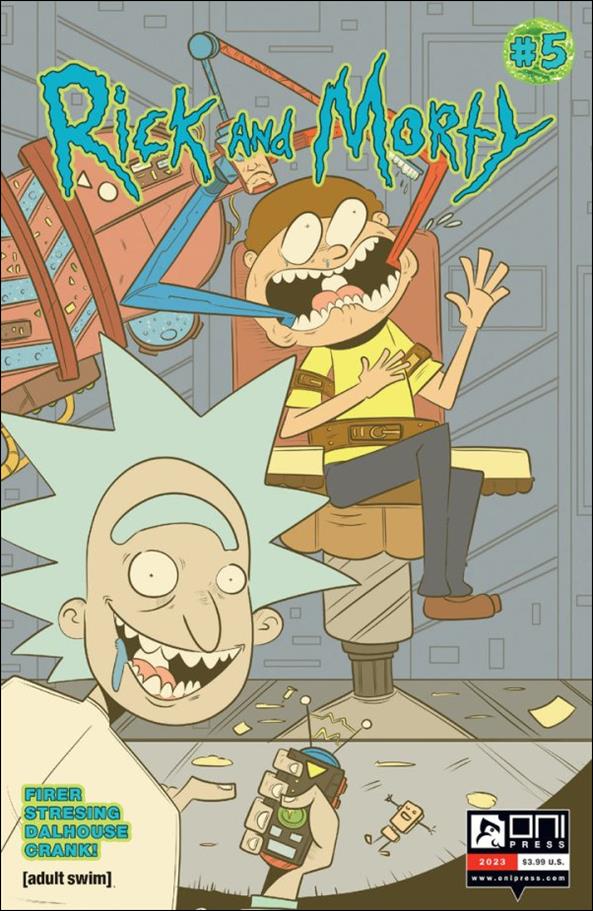 Rick and Morty (2023) issue 5-C Lane Lloyd Oni Exclusive Cover