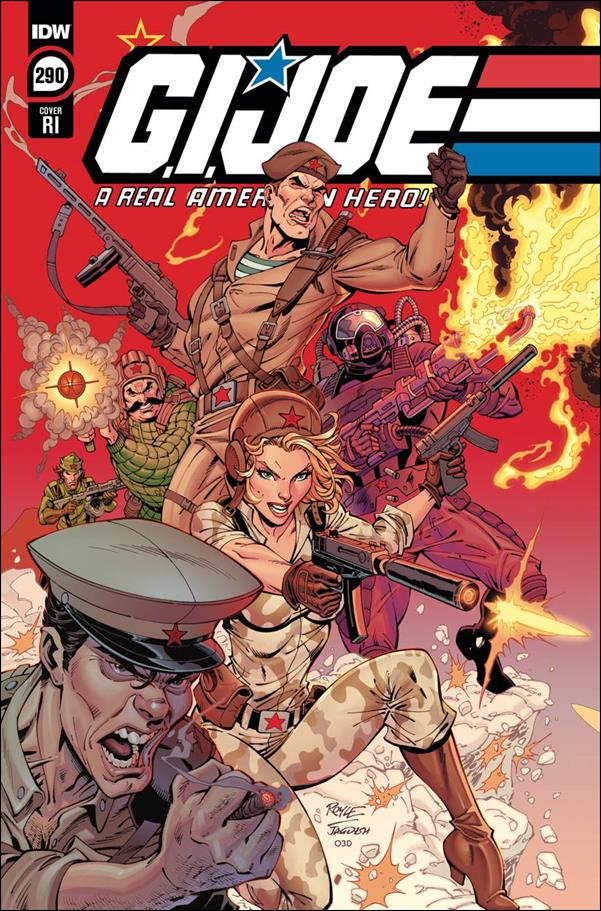 G.I. Joe: A Real American Hero issue 290-C John Royle 1:10 Cover