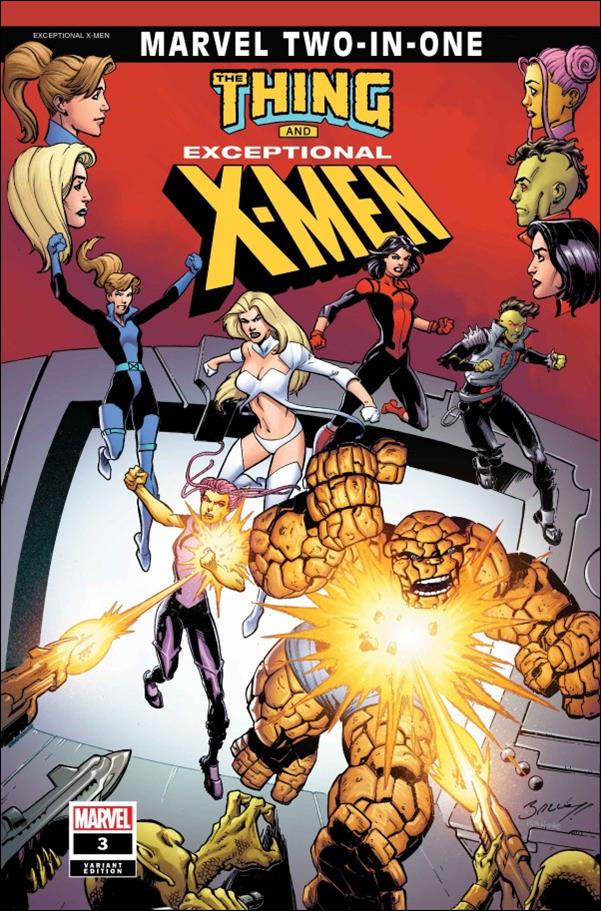 Exceptional X-Men (2024) issue 3-C Mark Bagley Marvel Two-in-One Cover