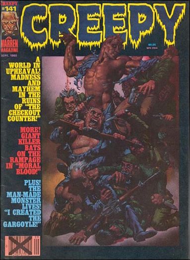 Creepy issue 141 Richard Corben Cover
