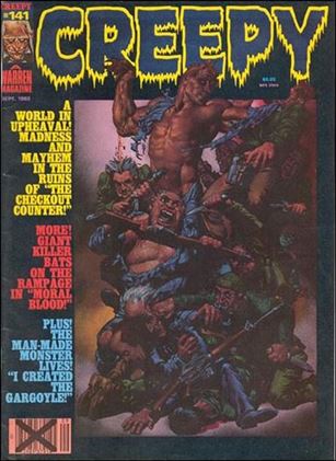Creepy issue 141 Richard Corben Cover