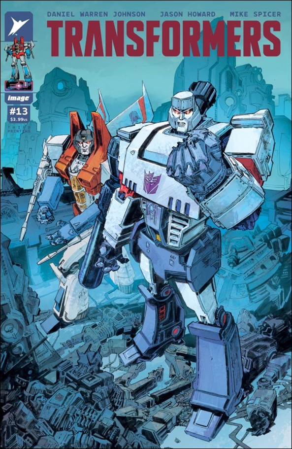 Transformers (2023) issue 13-S Michele Rubini Cover (Third Printing)