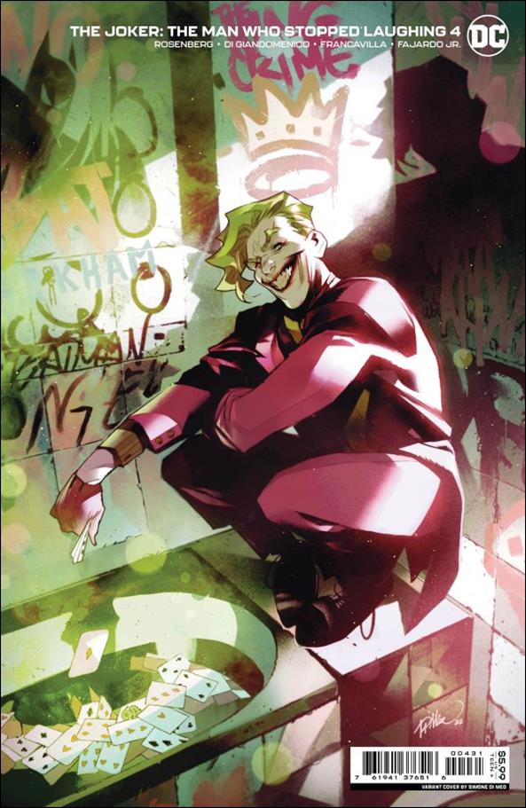 Joker: The Man Who Stopped Laughing issue 4-C Simone Di Meo Cover