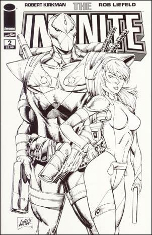 Infinite issue 2-G Rob Liefeld Sketch Cover 