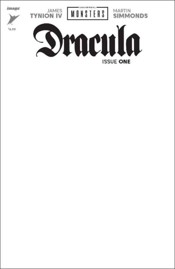 Universal Monsters: Dracula (2023) issue 1-C Blank/Sketch Cover