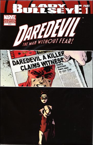 Daredevil (1998) issue 111-D Clay Mann Cover (2nd Printing)