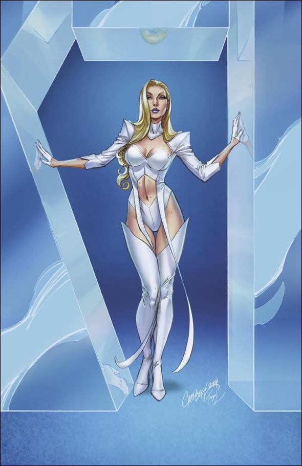 X-Men (2024) issue 4-F J. Scott Campbell Emma Frost Virgin 1:100 Cover