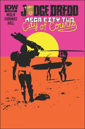 Judge Dredd: Mega-City Two issue 3-B E.J. Su Subscription Cover