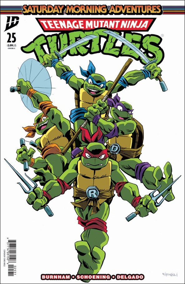 Teenage Mutant Ninja Turtles: Saturday Morning Adventures Continued 25-C by IDW