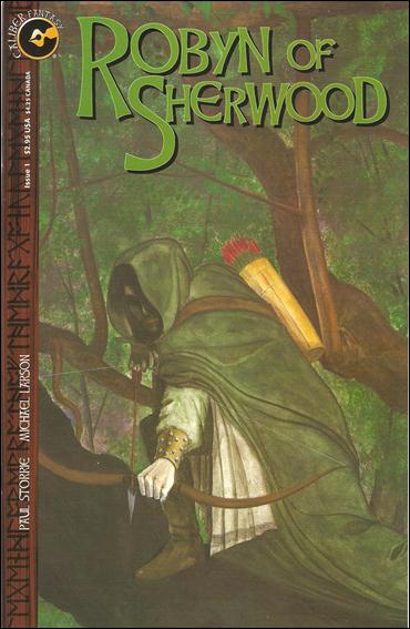 Robyn of Sherwood issue 1-B Michael Larson Cover