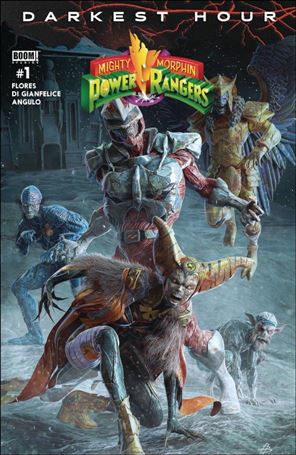 Mighty Morphin Power Rangers: Darkest Hour issue 1-C Björn Barends Dark Grid Cover