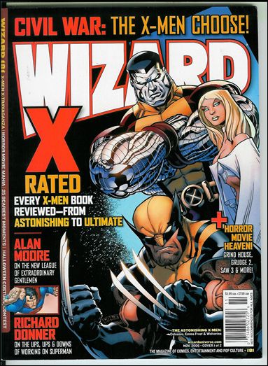 Wizard: The Magazine of Comics, Entertainment and Pop Culture issue 181 Ed McGuinness X-Men Cover