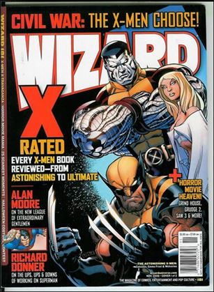 Wizard: The Magazine of Comics, Entertainment and Pop Culture issue 181 Ed McGuinness X-Men Cover