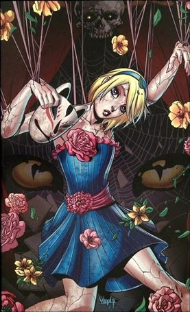 Maria Llovet's Porcelain issue 1-L Jose Varese Power Comicon Cover 1/500