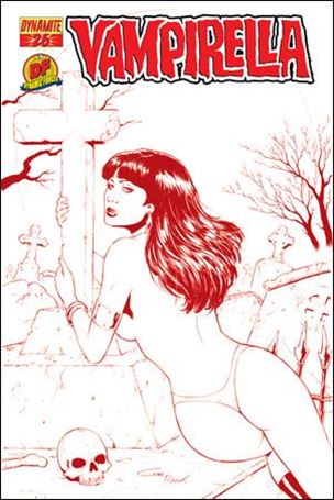 Vampirella (2010) issue 26-E DF Cezar Razek Red 